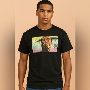 DKG Loc Doc Black Graphic Tee Short